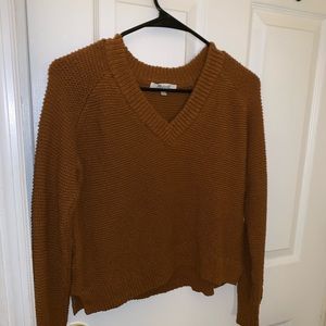 Madewell Knit V-Neck Sweater